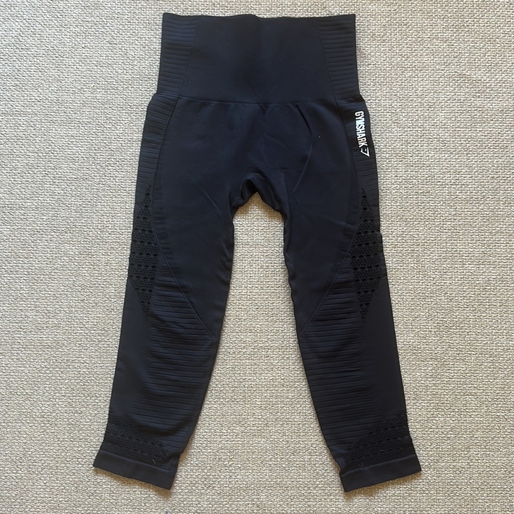 Gymshark Energy Seamless black leggings small